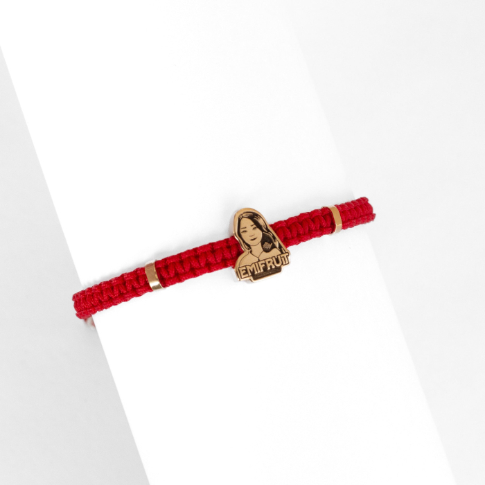 Pulsera + Dije Logo Oro 18K Pulsera + Dije Logo Oro 18K