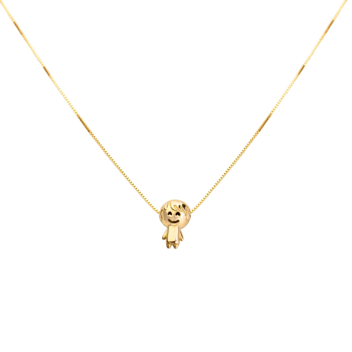 Collar Mãe Un Dije Niño Collar Mãe Un Dije Niño