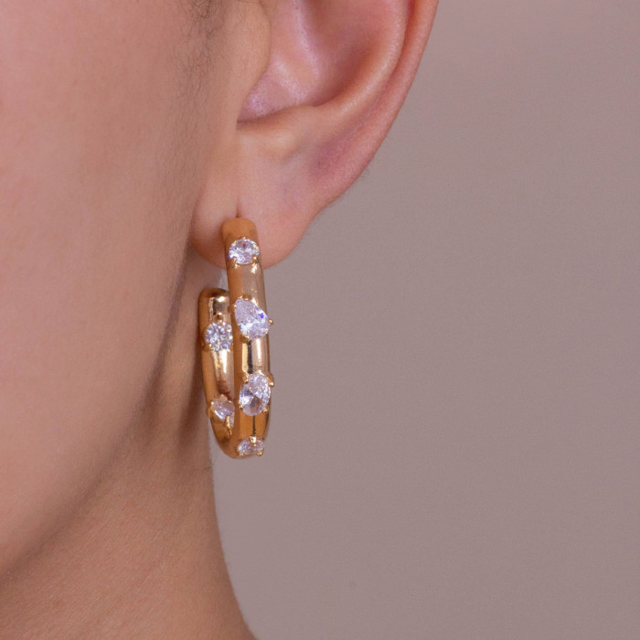 TD Maxi Hoops Cristal TD Maxi Hoops Cristal