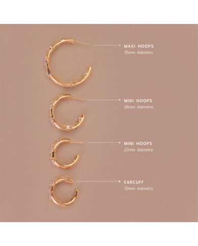 TD Maxi Hoops Cristal TD Maxi Hoops Cristal