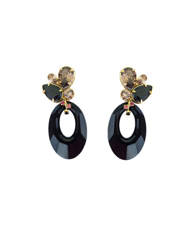 Pendientes Carmen Negro Pendientes Carmen Negro