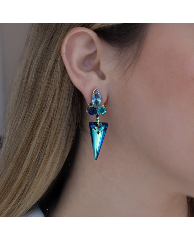 Pendientes Annelia Azul Pendientes Annelia Azul