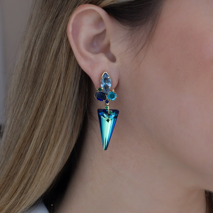 Pendientes Annelia Azul