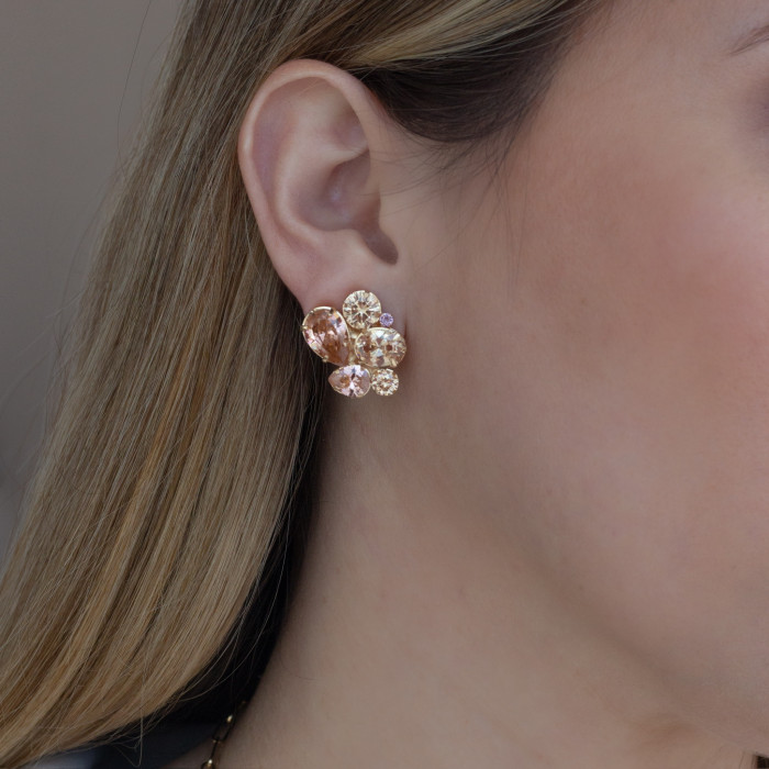 Pendientes Regina Champagne