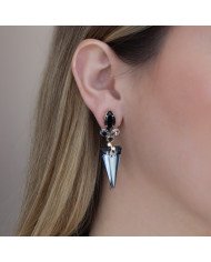 Pendientes Amelia Negro