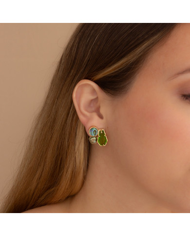 Pendientes Khroma Green23 Pendientes Khroma Green23