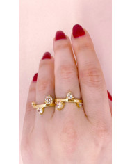 Anillo Hilari Shine Champagne Anillo Hilari Shine Champagne