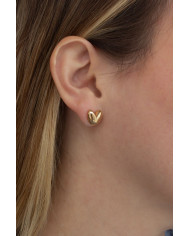 Pendientes Love Dosis Maxi Oro18K Pendientes Love Dosis Maxi Oro18K