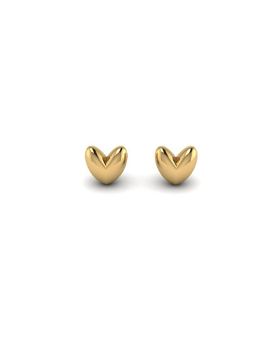 Pendientes Love Dosis Midi Oro18K Pendientes Love Dosis Midi Oro18K