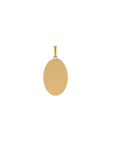 Dije Midi Oval Oro18K