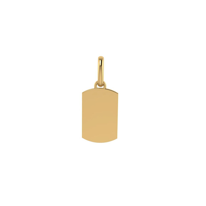 Dije Mini Rectangular Oro18k Dije Mini Rectangular Oro18k