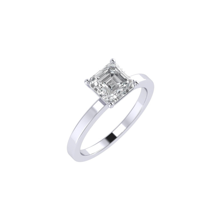 Asscher engagement ring Asscher engagement ring