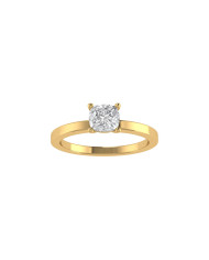 Cushion engagement ring 5mm