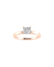 Cushion engagement ring 5mm