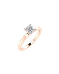 Cushion engagement ring 5mm