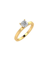 Cushion engagement ring 5mm