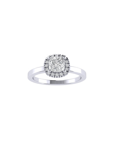 Cushion Halo engagement ring 5mm Cushion Halo engagement ring 5mm