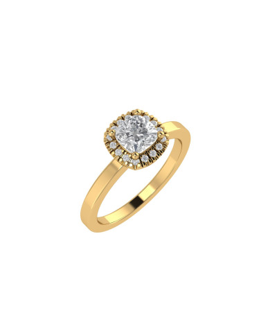 Cushion Halo engagement ring 5mm Cushion Halo engagement ring 5mm