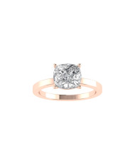 Cushion engagement ring 7.1mm