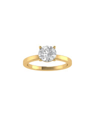 Cushion engagement ring 5mm