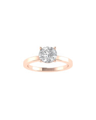 Round engagement ring 6.5mm