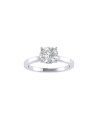 Round engagement ring 6.5mm