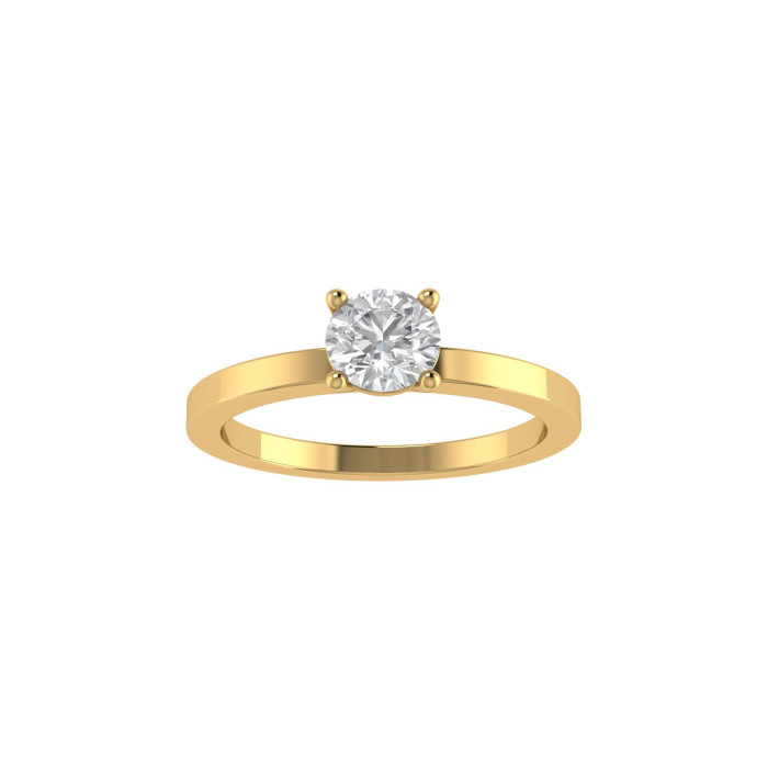 Round engagement ring 5.1mm