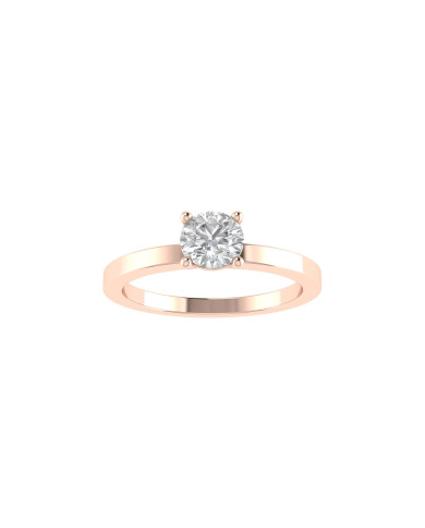 Round engagement ring 5.1mm