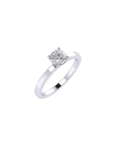 Round engagement ring 5.1mm
