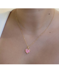 Collar Corazóa Midi Rojo Collar Corazóa Midi Rojo