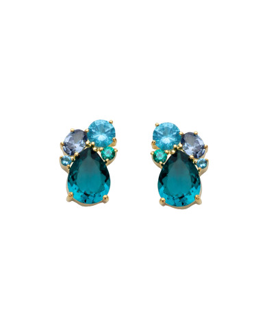 Pendientes Jannie Aqua B