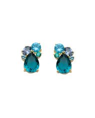 Pendientes Jannie Aqua C