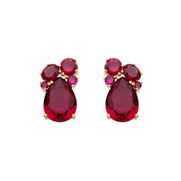 Pendientes Jannie Frutos Rojos B
