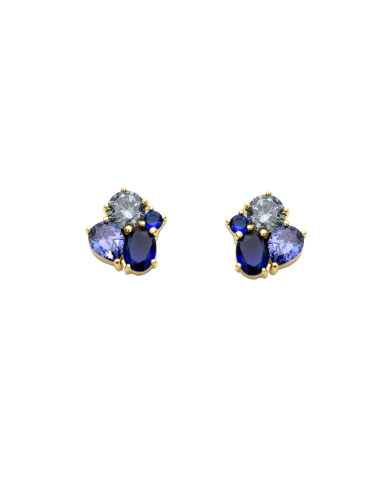 Pendientes Chloé Denim Blue