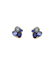 Pendientes Chloé Azul Lila