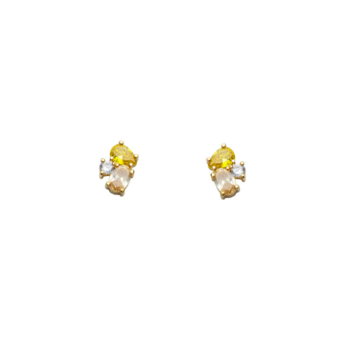 Pendientes TD Studs Amarillo