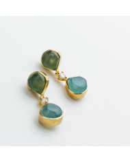 Pendientes TD Studs Esmeralda