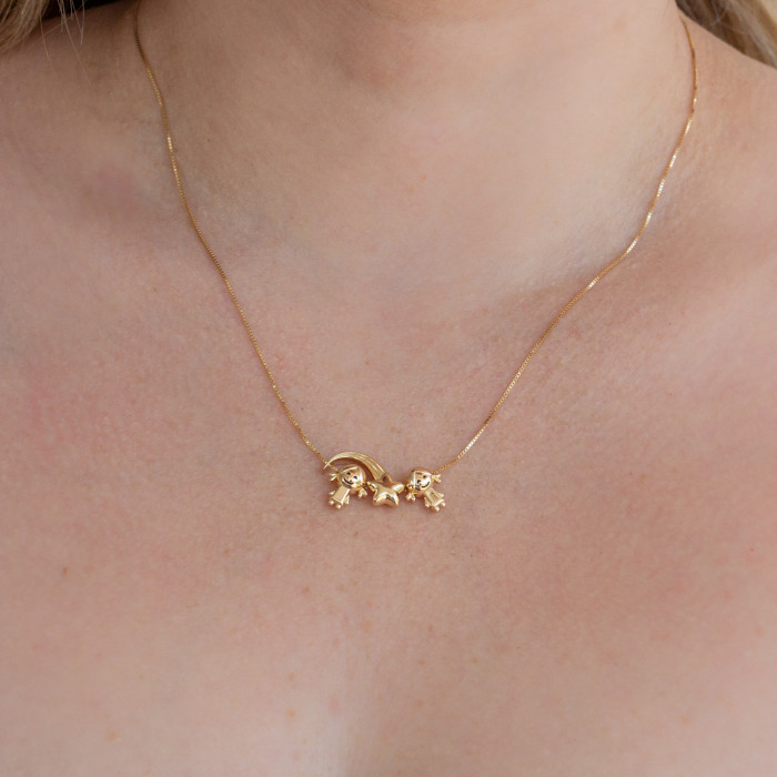 Collar Mãe Tres Dijes