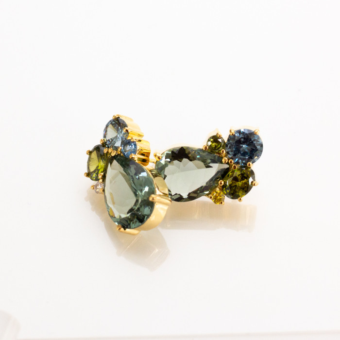 Pendientes Jannie Aqua E