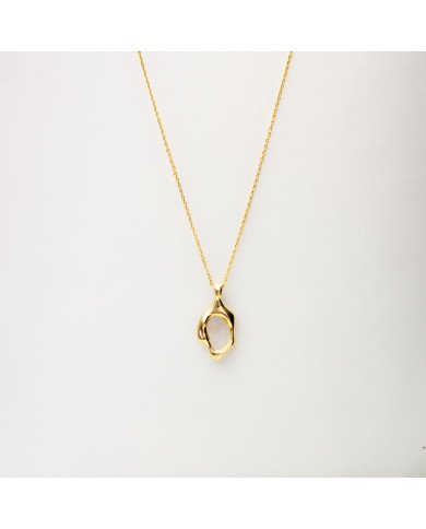 Collar Fluere Pétalo Nácar