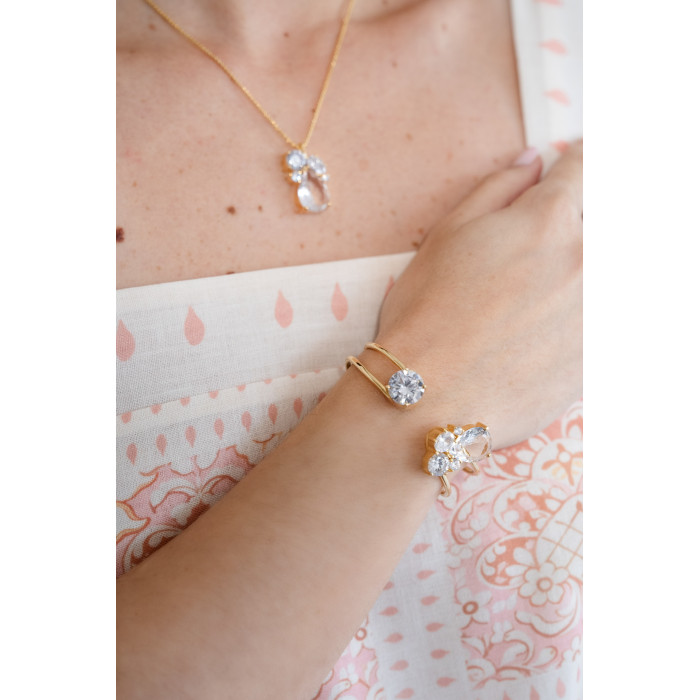 BRAZALETE JANNIE AQUA