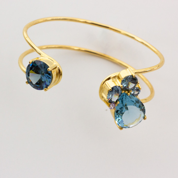 BRAZALETE JANNIE AQUA