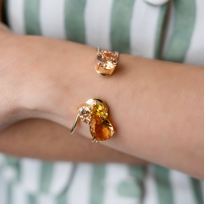 BRAZALETE JANNIE CHAMPAGNE