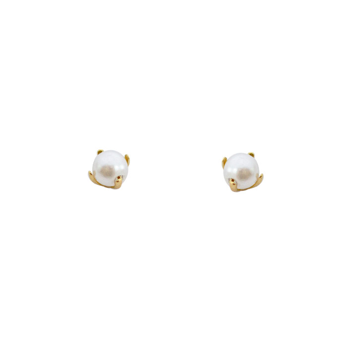 Pendientes ortopédico perla 4mm