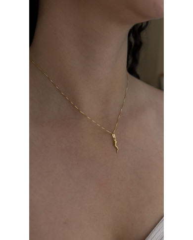 COLLAR CUERNO ITALIANO