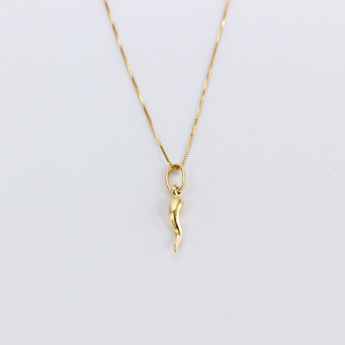 COLLAR CUERNO ITALIANO