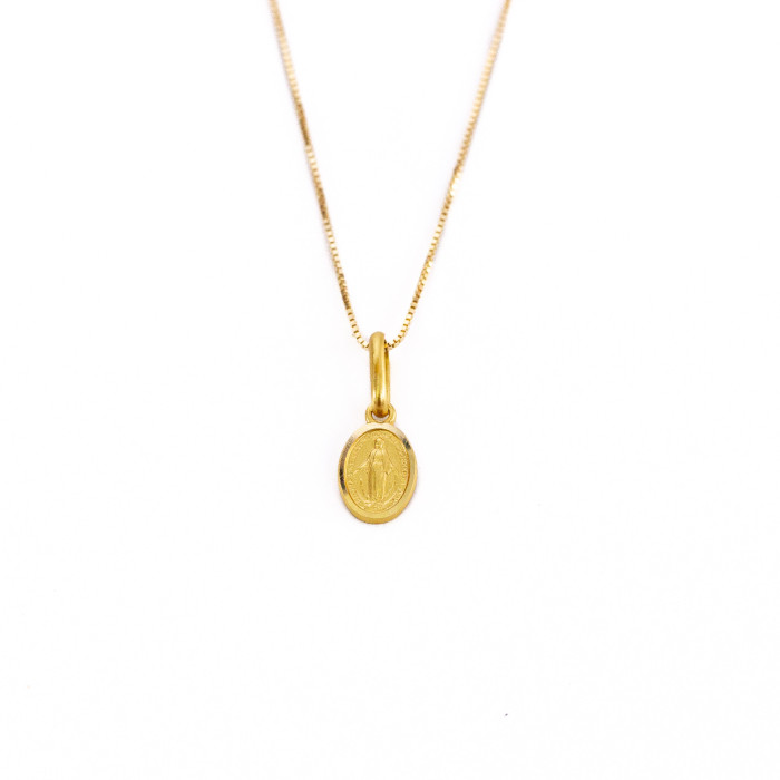COLLAR VIRGEN MILAGROSA 12MM