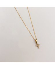 COLLAR CRUZ PAVE 24MM