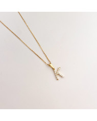 COLLAR CRUZ PAVE MINI