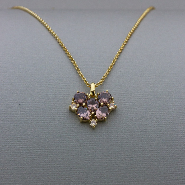 Collar Chloé Coffee
